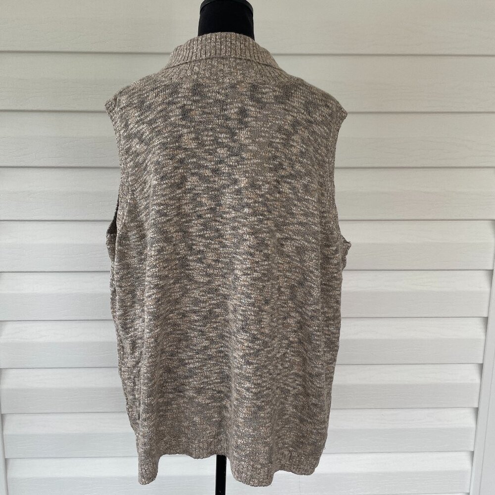 NWT CJ BANKS Novelty Yarn Vest 3X - Picture 6 of 8
